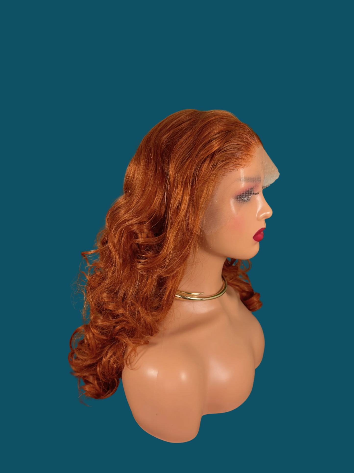 Ginger full frontal wig