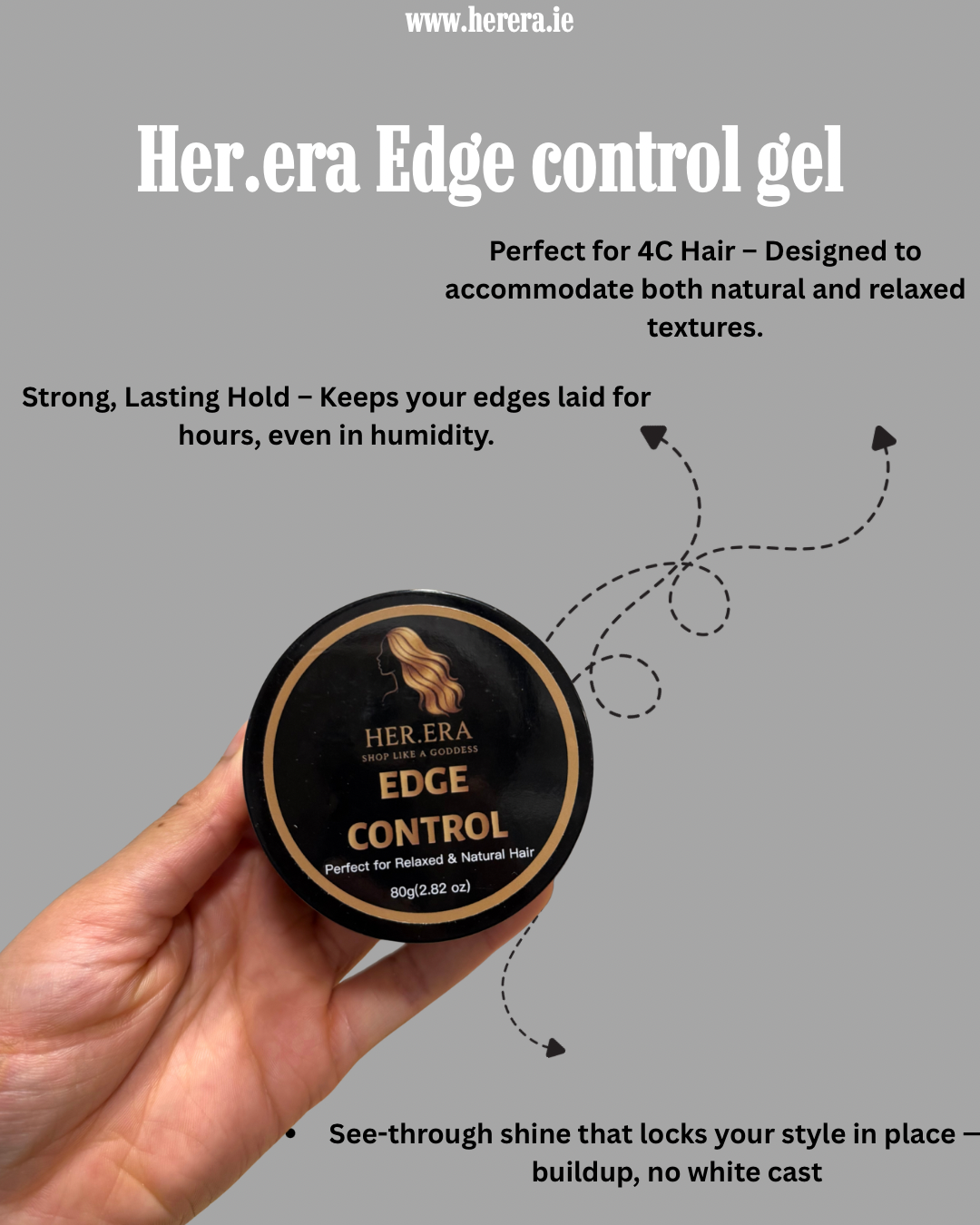 Edge control gel